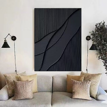 Handcrafted Abstract Painting Heavy Texture Wall Art For Homedecor HT1005B