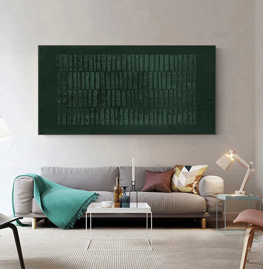 Handcrafted Abstract Painting Heavy Texture Wall Art For Homedecor HT1008