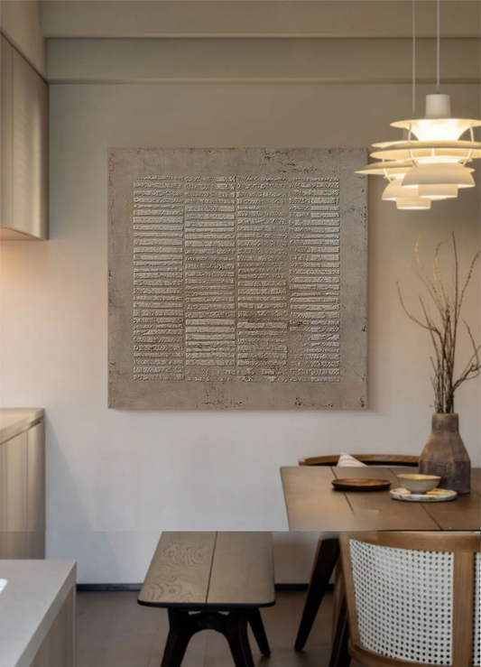 Handcrafted Abstract Painting Heavy Texture Wall Art For Homedecor HT1015