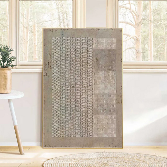Handcrafted Abstract Painting Heavy Texture Wall Art For Homedecor HT1019B