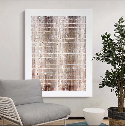 Handcrafted Abstract Painting Heavy Texture Wall Art For Homedecor HT1022A