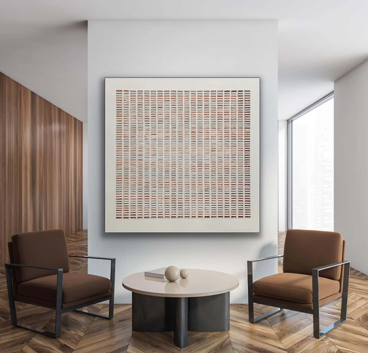 Handcrafted Abstract Painting Heavy Texture Wall Art For Homedecor HT1022B