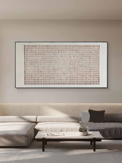 Handcrafted Abstract Painting Heavy Texture Wall Art For Homedecor HT1022C