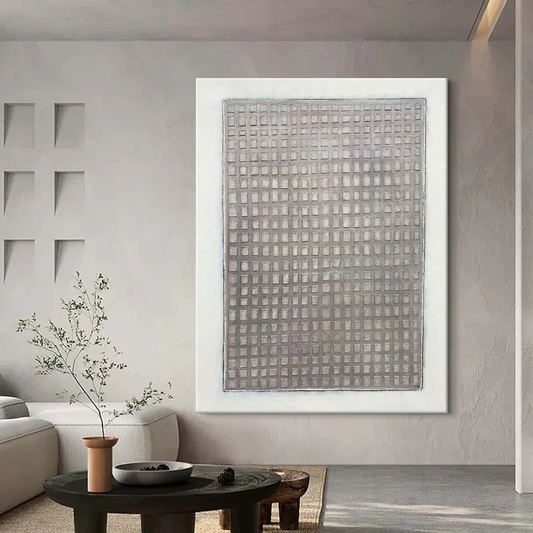 Handcrafted Abstract Painting Heavy Texture Wall Art For Homedecor HT1023A