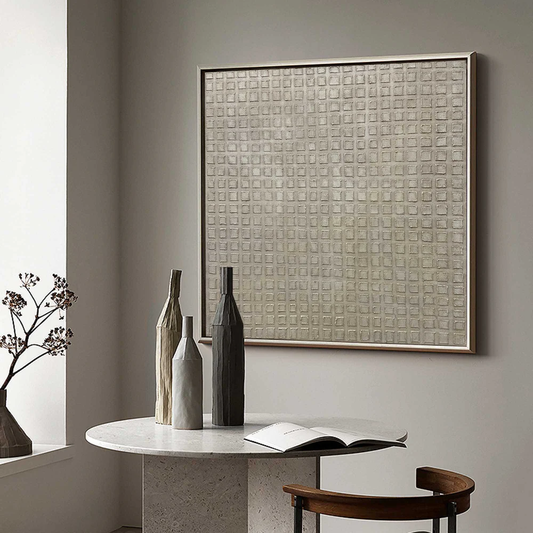 Handcrafted Abstract Painting Heavy Texture Wall Art For Homedecor HT1023B