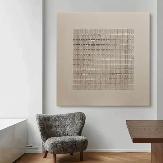 Handcrafted Abstract Painting Heavy Texture Wall Art For Homedecor HT1024