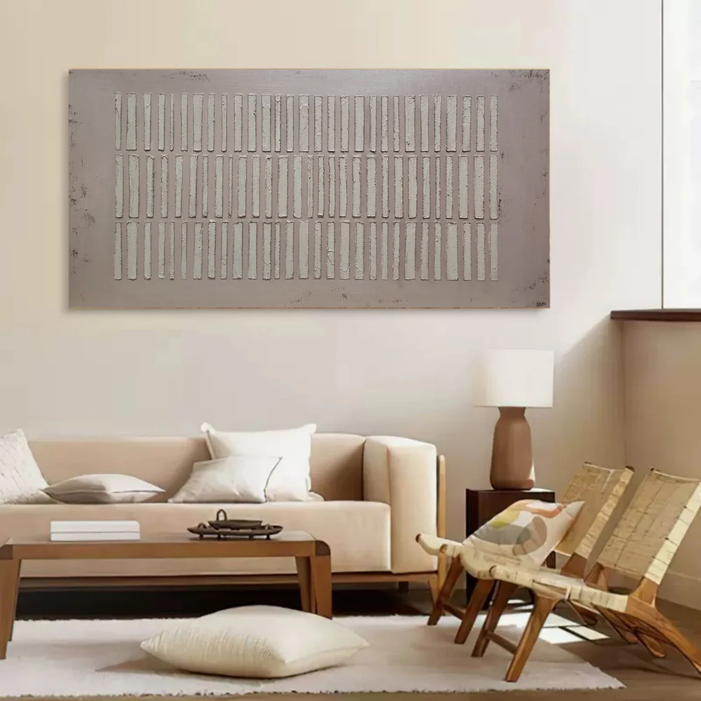 Handcrafted Abstract Painting Heavy Texture Wall Art For Homedecor HT1025