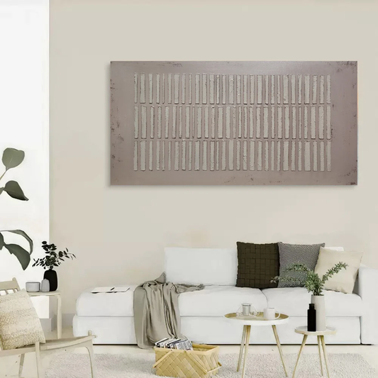 Handcrafted Abstract Painting Heavy Texture Wall Art For Homedecor HT1025