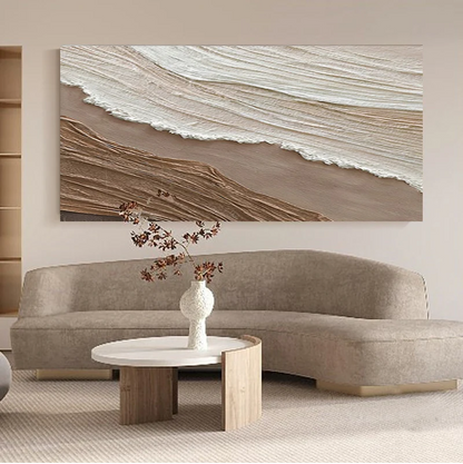 Handcrafted Abstract Painting Heavy Texture Wall Art For Homedecor HT1030