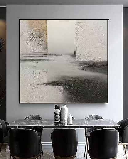 Handcrafted Textured Painting – Modern Abstract Wall Art for Home Decor HT1047