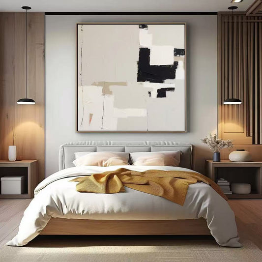 Handcrafted Abstract Painting Minimalist Wall Art For Homedecor MA1006A