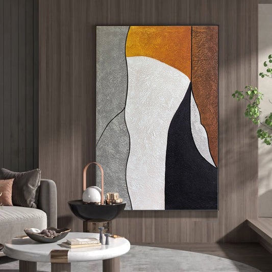 Handcrafted Abstract Painting Fine Art For Homedecor MA1007