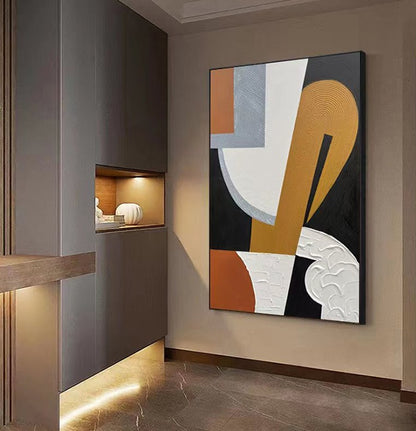 Handcrafted Abstract Painting Fine Art For Homedecor MA1008