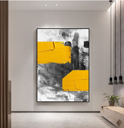 Handcrafted Abstract Painting Fine Art For Homedecor MA1013
