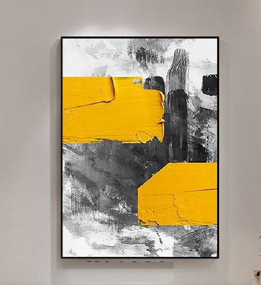 Handcrafted Abstract Painting Fine Art For Homedecor MA1013
