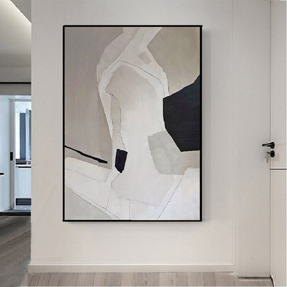 Handcrafted Abstract Painting Minimalist Wall Art For Homedecor MA1016C