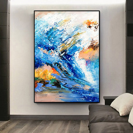 Handcrafted Abstract Painting Fine Art For Homedecor MA1017A