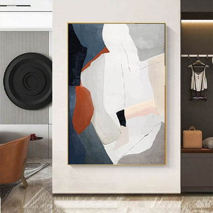 Handcrafted Abstract Painting Minimalist Wall Art For Homedecor MA1029B