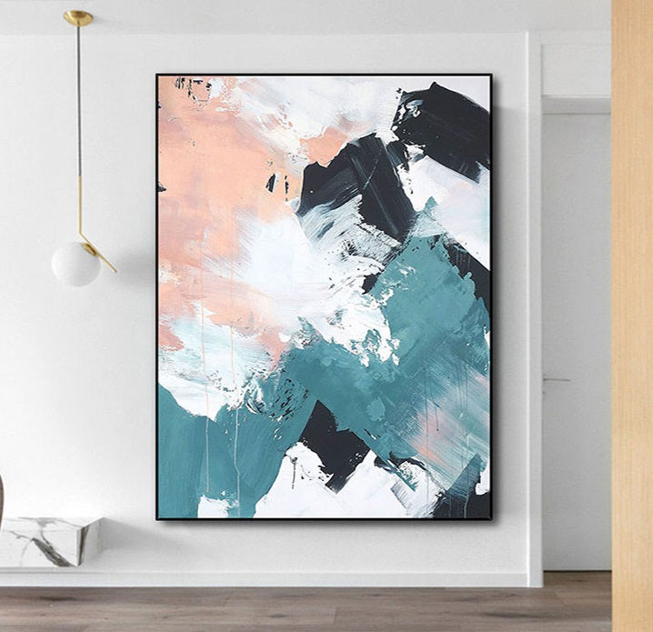 Handcrafted  Oil Paintings Acrylic paintings On Canvas Abstract paintings Wall Art MA1036
