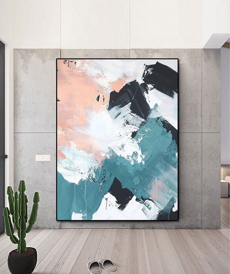 Handcrafted  Oil Paintings Acrylic paintings On Canvas Abstract paintings Wall Art MA1036