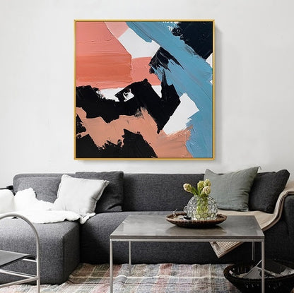 Handcrafted Abstract Painting Fine Art For Homedecor MA1038
