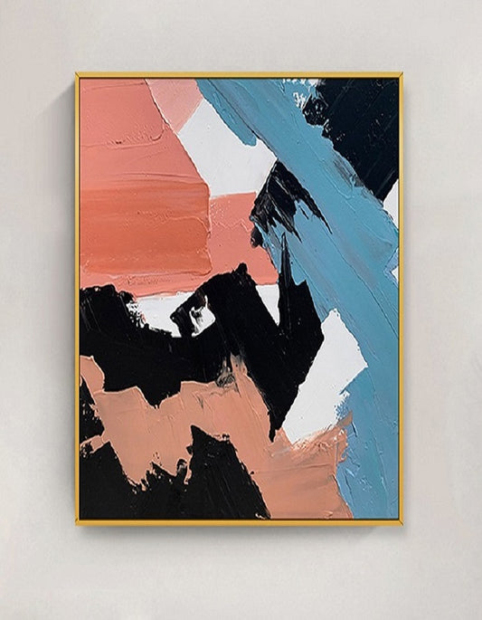 Handcrafted Abstract Painting Fine Art For Homedecor MA1038