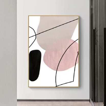 3PCs A Set Abstract Paintings Handcrafte Minimalist Wall Art For Homedecor MA1042