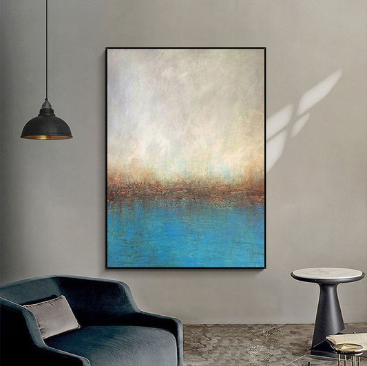 Handcrafted Abstract Painting Fine Art For Homedecor MA1048
