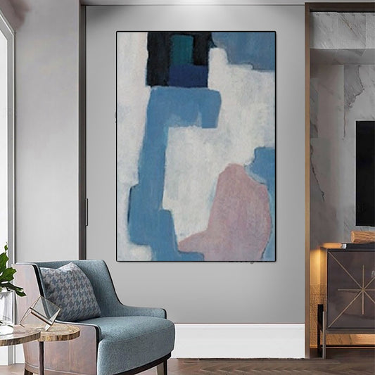 Handcrafted Abstract Painting Minimalist Wall Art For Homedecor MA1049C