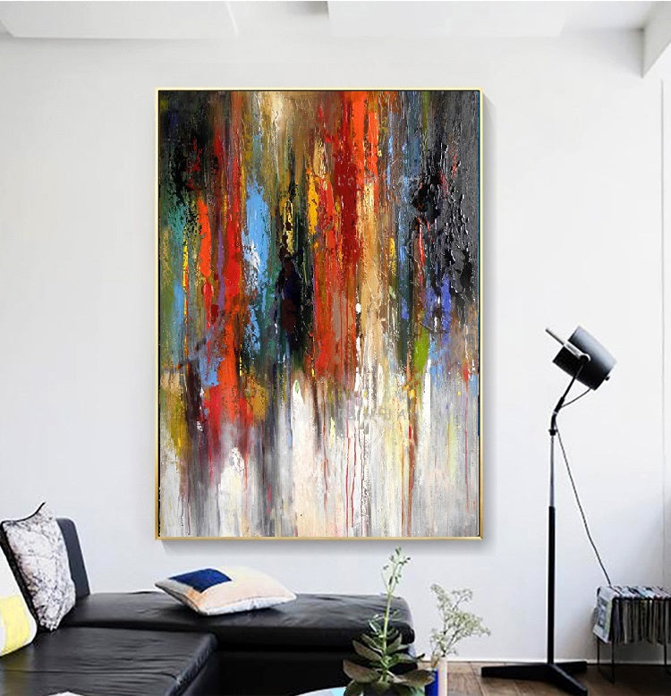 Handcrafted  Oil Paintings Acrylic paintings On Canvas Abstract paintings Wall Art MA1051