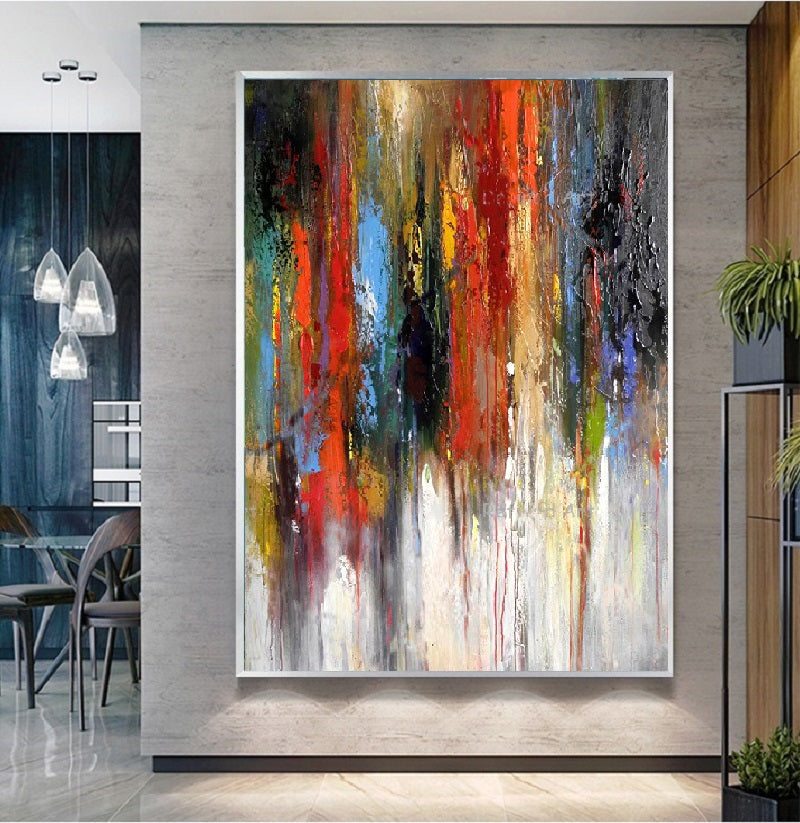 Handcrafted  Oil Paintings Acrylic paintings On Canvas Abstract paintings Wall Art MA1051