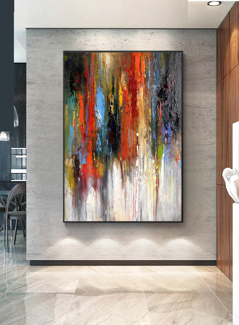 Handcrafted  Oil Paintings Acrylic paintings On Canvas Abstract paintings Wall Art MA1051