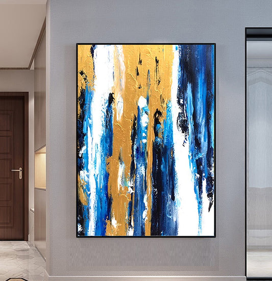 Handcrafted Abstract Painting Fine Art For Homedecor MA1052