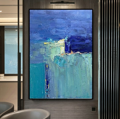 Handcrafted  Oil Paintings Acrylic paintings On Canvas Abstract paintings Wall Art MA1054