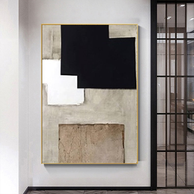 Handcrafted Abstract Painting Minimalist Wall Art For Homedecor MA1057C