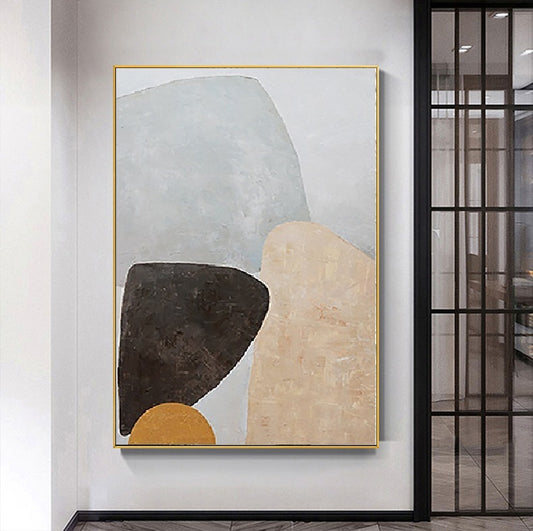 Handcrafted Abstract Painting Minimalist Wall Art For Home decor MA1058A