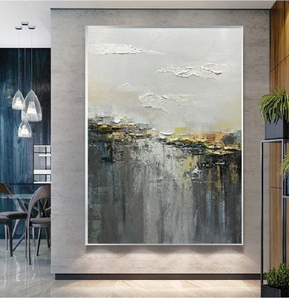 Handcrafted  Oil Paintings Acrylic paintings On Canvas Abstract paintings Wall Art MA1061