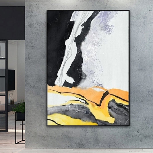 Handcrafted Abstract Painting Fine Art For Homedecor MA1063