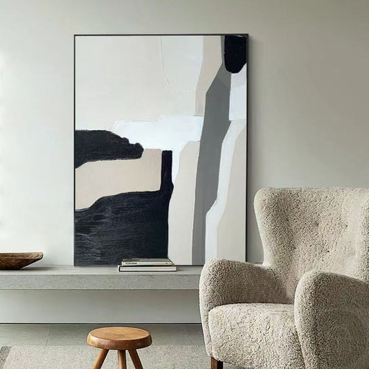 Handcrafted Abstract Painting Minimalist Wall Art For Home decor MA1068