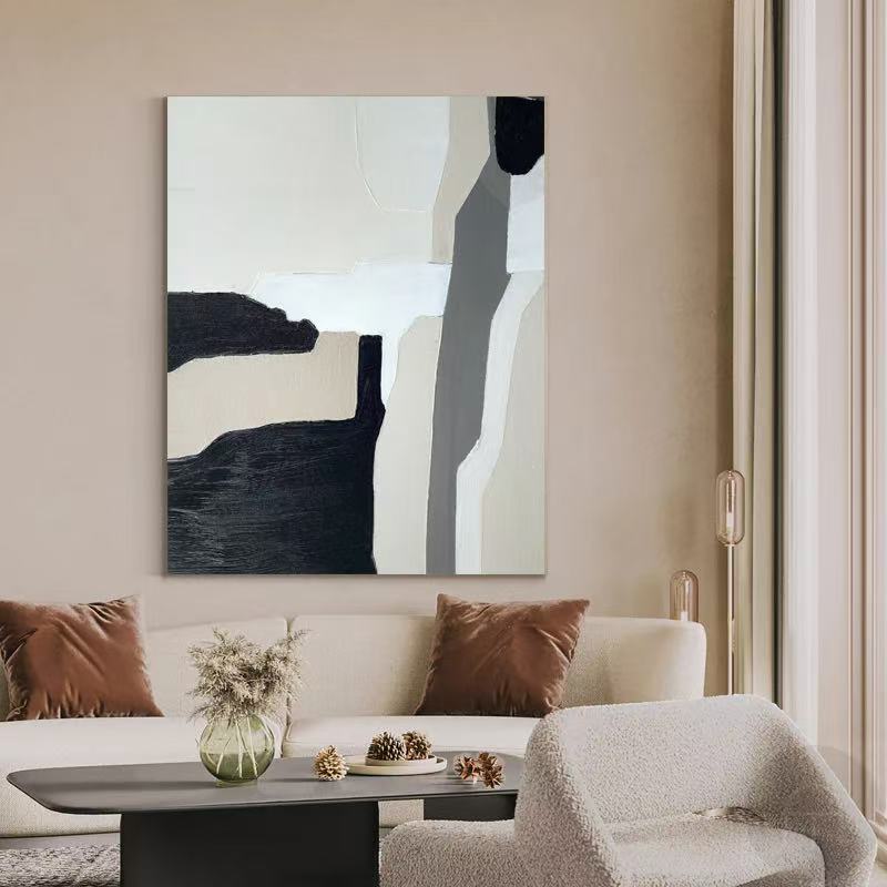 Handcrafted Abstract Painting Minimalist Wall Art For Home decor MA1068