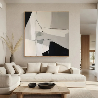 Handcrafted Minimalist Abstract Wall Art for Home Decor MA1071A