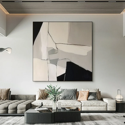 Handcrafted Minimalist Abstract Wall Art for Home Decor MA1071A