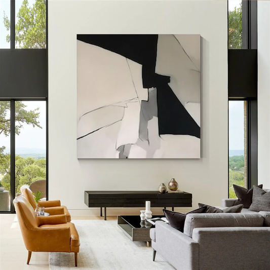 Handcrafted Minimalist Abstract Wall Art for Home Decor MA1071C