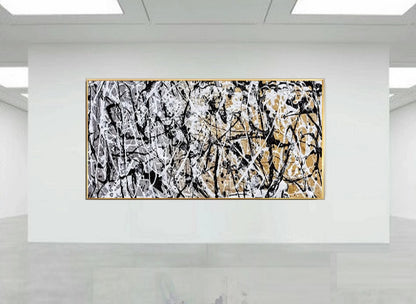 Handcrafted Abstract Painting Fine Art For Homedecor MA1073