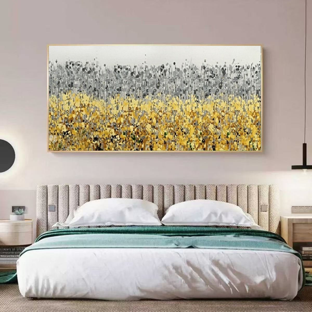 Handcrafted Abstract Painting Fine Art For Homedecor MA1074