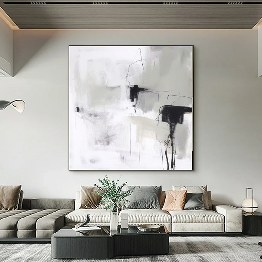 Handcrafted Minimalist Abstract Wall Art for Home Decor MA1077