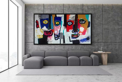 Handcrafted  Oil Paintings Acrylic paintings On Canvas Abstract paintings Wall Art MA1079