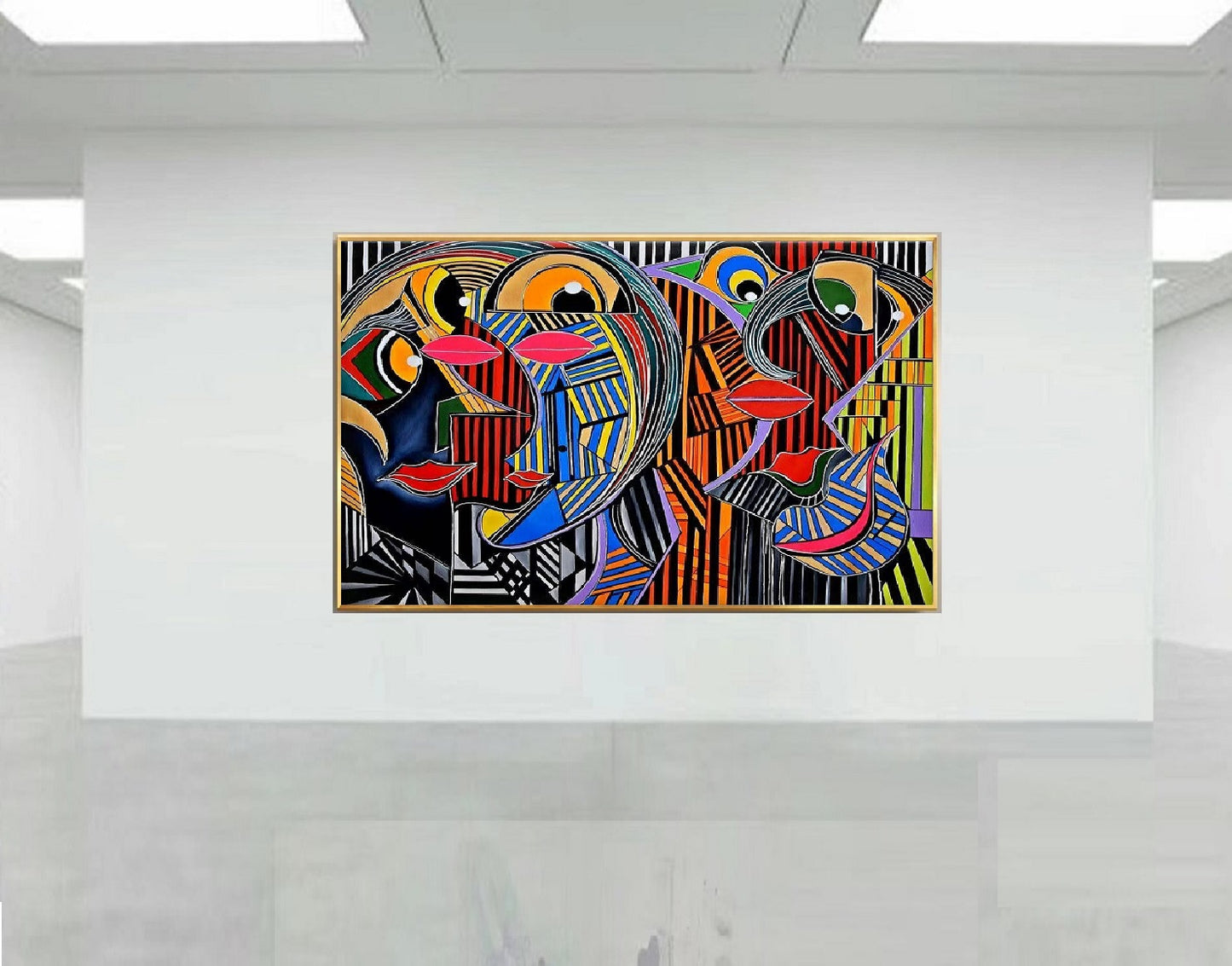 Handcrafted  Oil Paintings Acrylic paintings On Canvas Abstract paintings Wall Art MA1080