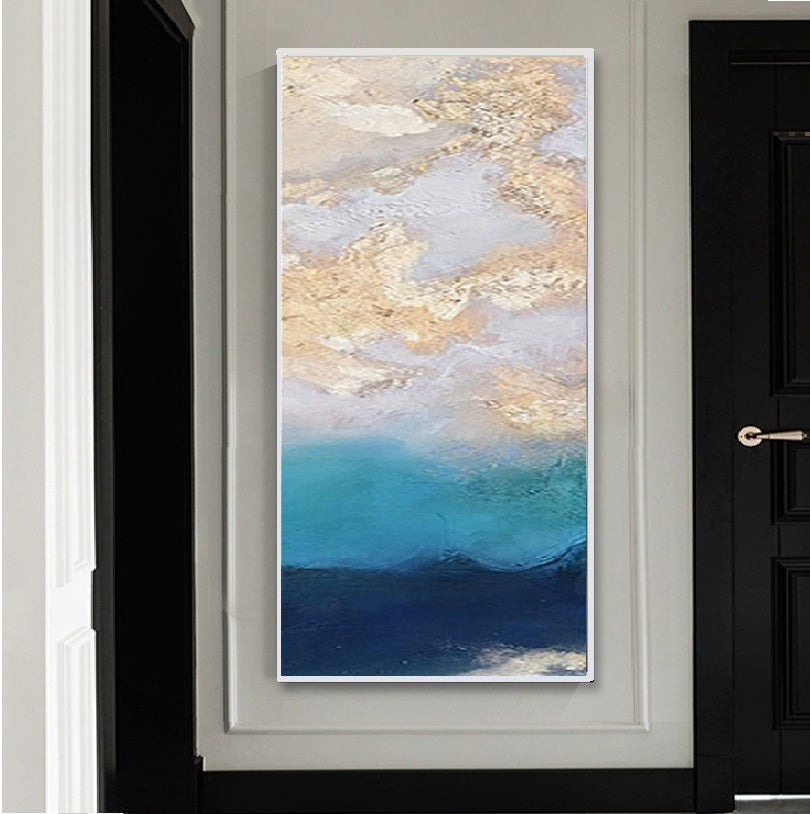Handcrafted Abstract Painting Fine Art For Homedecor MA1088