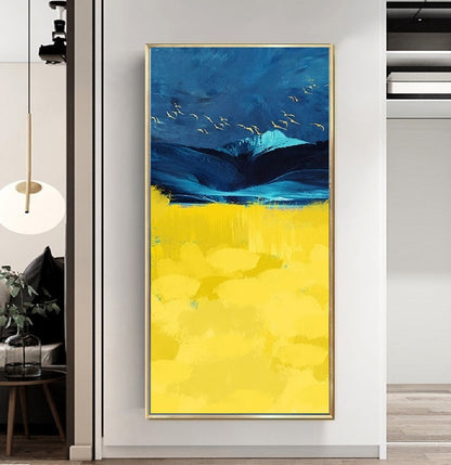 Handcrafted  Oil Paintings Acrylic paintings On Canvas Abstract paintings Wall Art MA1092